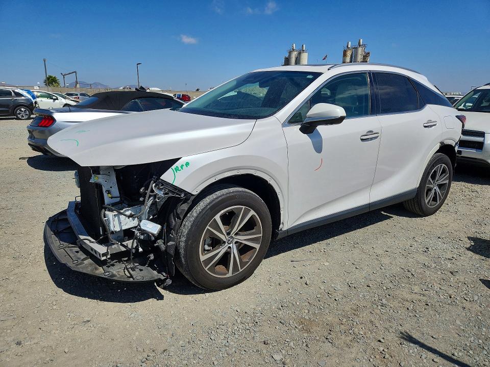 2023 Lexus VIN 2T2BAMBA5PC019383 COPART salvage auction — FRONT END, CA - SALVAGE CERTIFICATE, sold $16,100 on 2026-07-28 (photo 1)