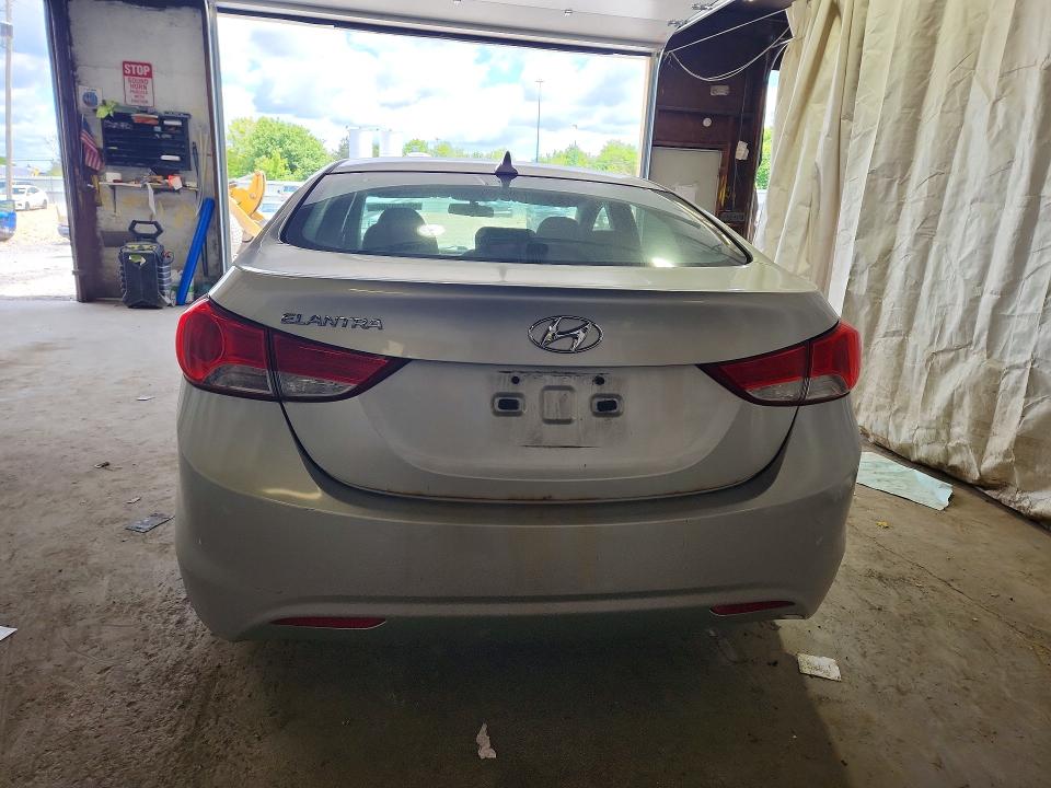 2013 Hyundai Elantra VIN 5NPDH4AE7DH225648 COPART salvage auction — FRONT END, Pa - Cert Of Title, sold $1,150 on 2026-07-21 (photo 6)