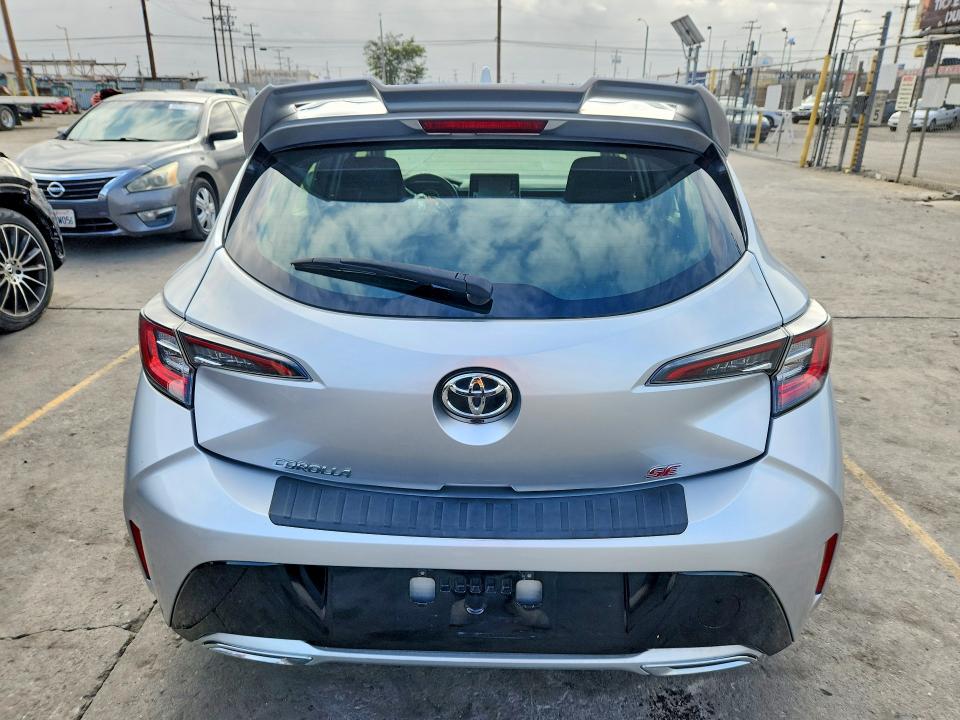 2019 Toyota Corolla VIN JTNK4RBE3K3060667 COPART salvage auction — FRONT END, Ca - Salvage Certificate, sold $5,800 on 2026-07-29 (photo 6)