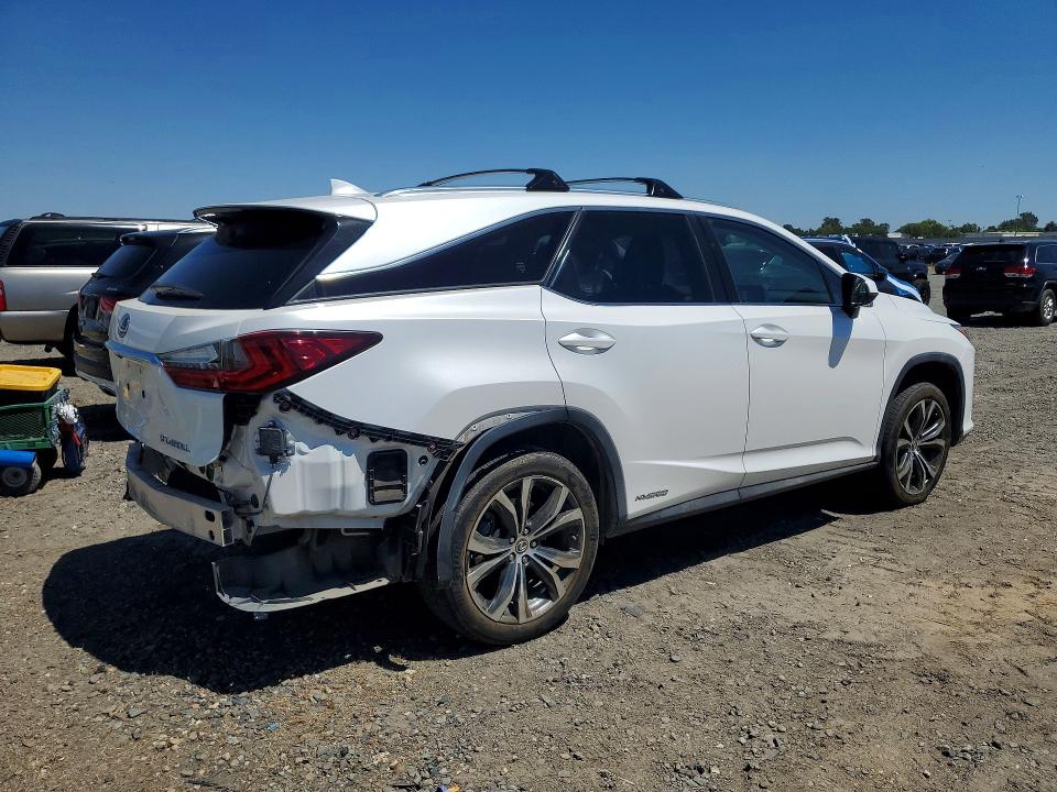 2018 Lexus Rx VIN JTJDGKCA5J2000625 COPART salvage auction — REAR END, Ca - Salvage Certificate, sold $1,500 on 2026-07-28 (photo 3)