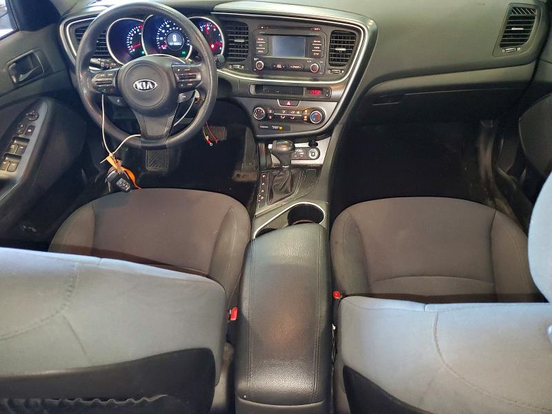 2015 Kia Optima VIN KNAGM4A7XF5596619 COPART salvage auction — FRONT END, Mn - Cert Of Title-Prior Salvage, sold $225 on 2026-07-28 (photo 8)