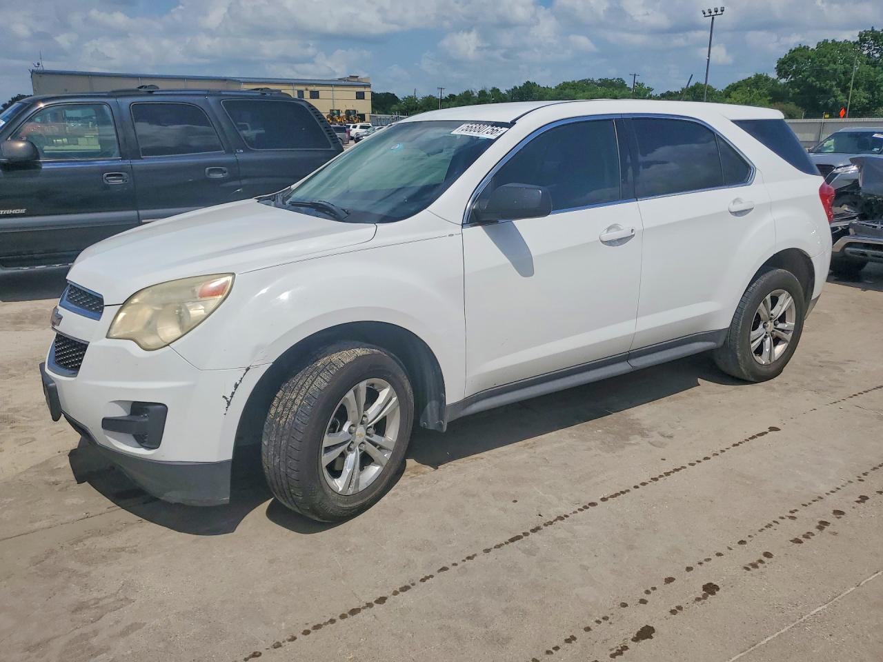 2013 Chevrolet Equinox VIN 2GNALBEK6D6281985 COPART salvage auction — Front End, TX - SALVAGE VEHICLE TITLE, sold $775 on 2026-07-09 (photo 1)