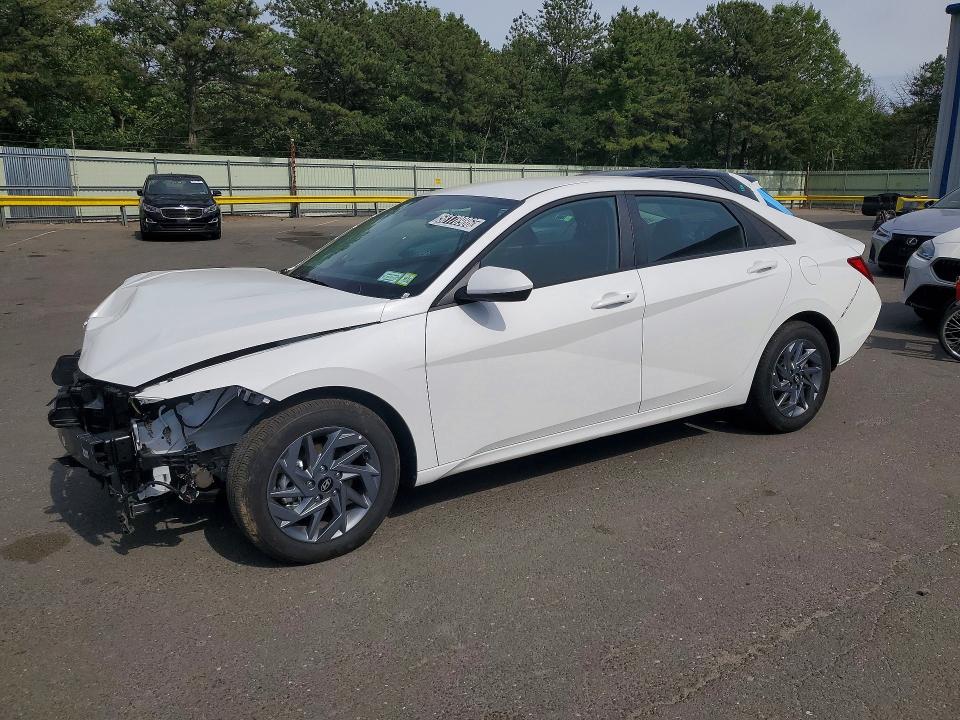 2026 Hyundai Elantra VIN KMHLM4DJ5TU201591 COPART salvage auction — FRONT END, Va - Cert Of Title - Salvage, sold $5,800 on 2026-07-15 (photo 1)