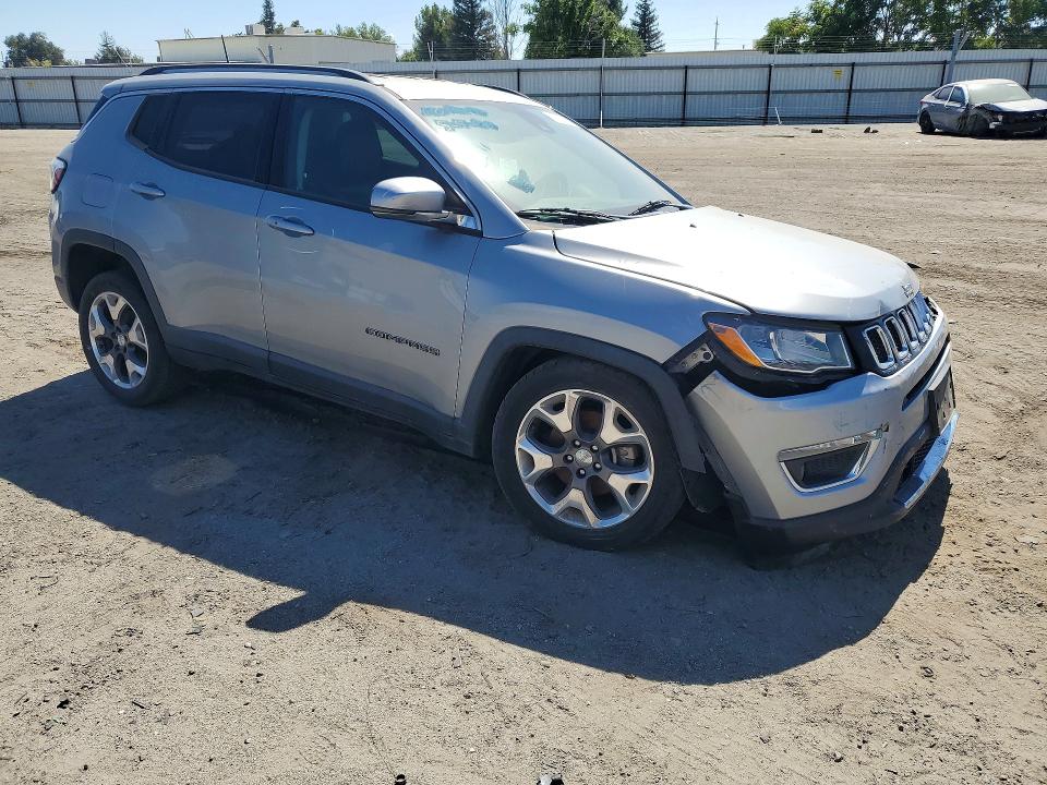 2021 Jeep Compass VIN 3C4NJCCB4MT573476 COPART salvage auction — FRONT END, Ca - Lien Papers-Clean Or Ac, sold $1,950 on 2026-07-17 (photo 4)