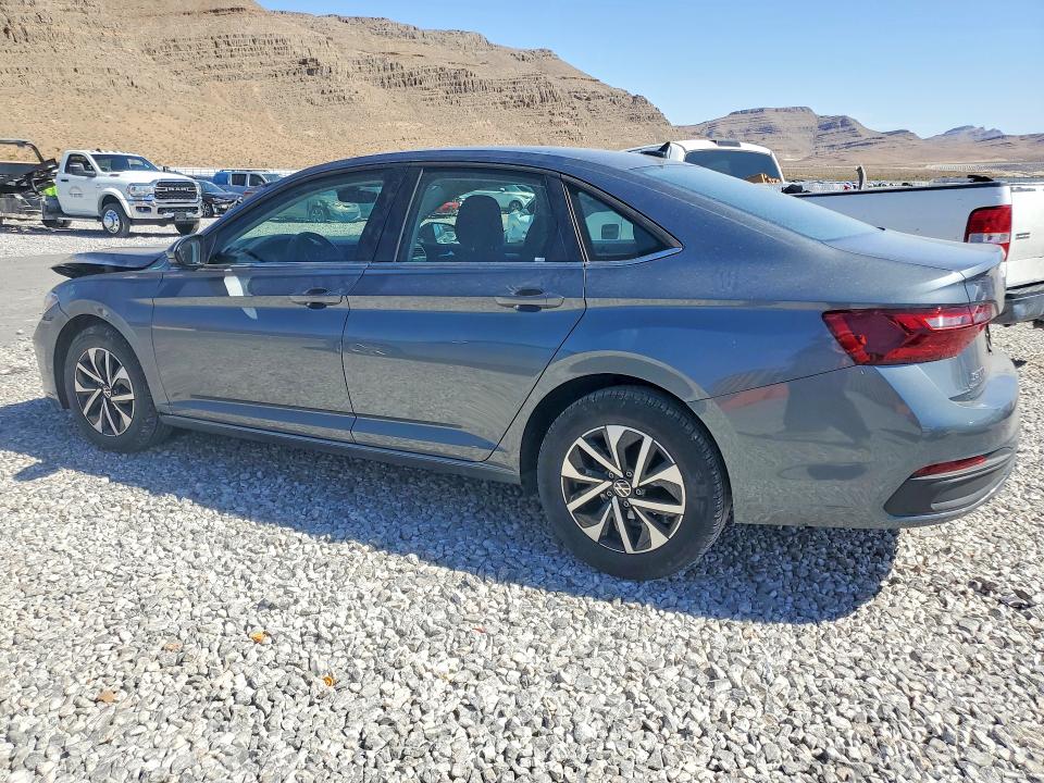 2024 Volkswagen Jetta VIN 3VW5M7BU7RM026833 COPART salvage auction — FRONT END, Nv - Salvage Title, sold $4,950 on 2026-07-22 (photo 2)