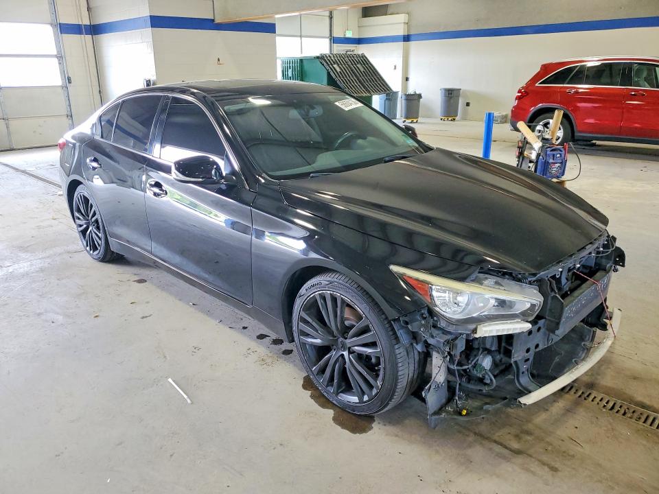 2018 Infiniti VIN JN1EV7AR4JM440216 COPART salvage auction — FRONT END, Va - Cert Of Title - Salvage, sold $2,800 on 2026-07-24 (photo 4)