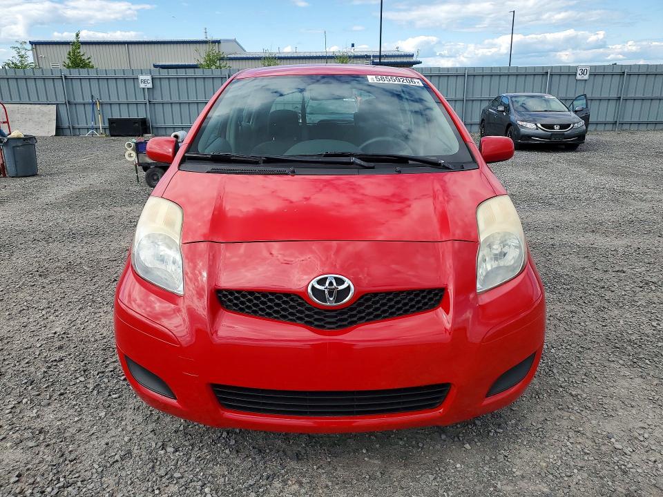 2010 Toyota Yaris VIN JTDKT4K3XA5308053 COPART salvage auction — MECHANICAL, On - Permit No Brand - Unfit, sold $1,550 on 2026-07-09 (photo 5)
