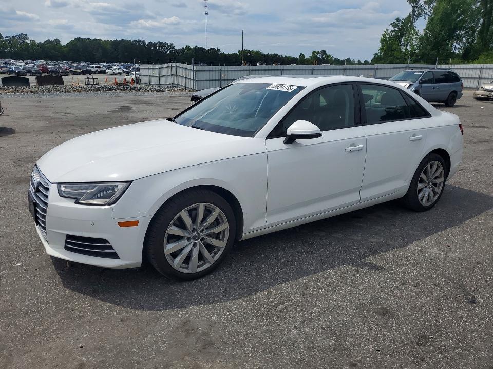 2017 Audi A4 VIN WAUANAF47HN002698 COPART salvage auction — FRONT END, Nc - Dealer Only Clean Title, sold $2,150 on 2026-07-07 (photo 1)