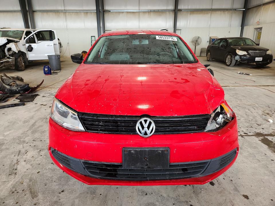 2012 Volkswagen VIN 3VW2K7AJ7CM379824 COPART salvage auction — FRONT END, Ne - Cert Of Title-Salvage, sold $225 on 2026-08-25 (photo 5)
