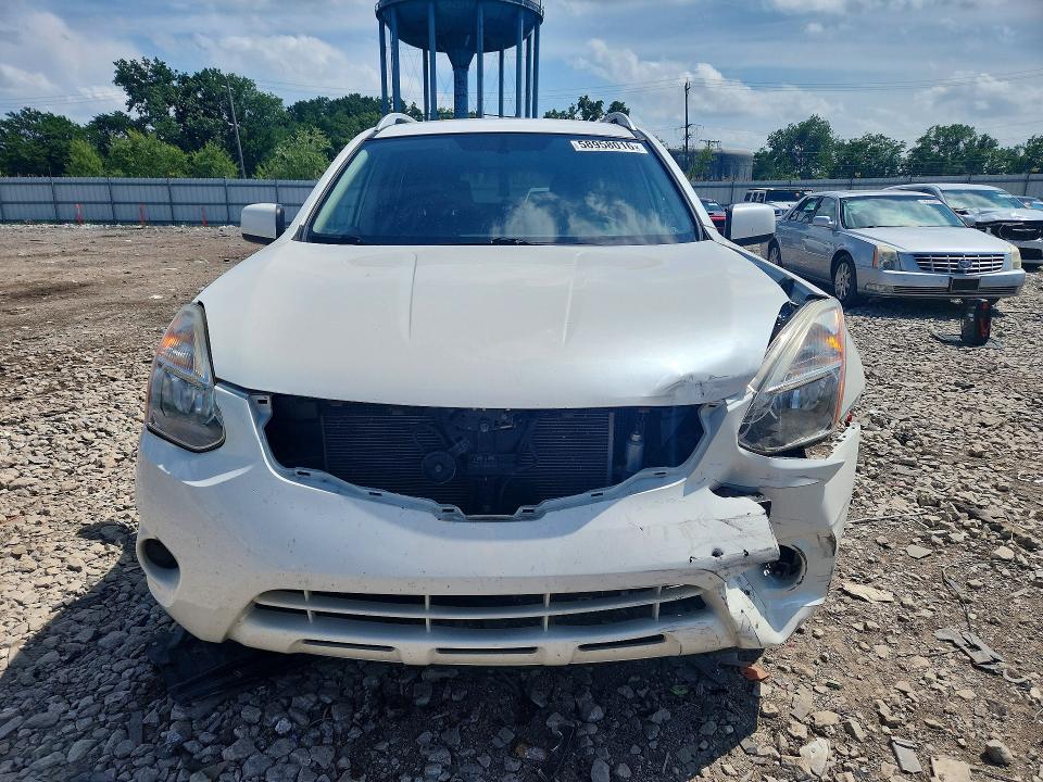 2013 Nissan Rogue VIN JN8AS5MV4DW133336 COPART salvage auction — FRONT END, IL - SALVAGE CERTIFICATE, sold $500 on 2026-07-31 (photo 5)