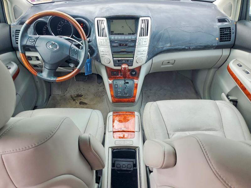 2008 Lexus Rx VIN 2T2HK31U28C091561 COPART salvage auction — FRONT END, Salvage Title, sold $5,400 on 2026-07-31 (photo 8)