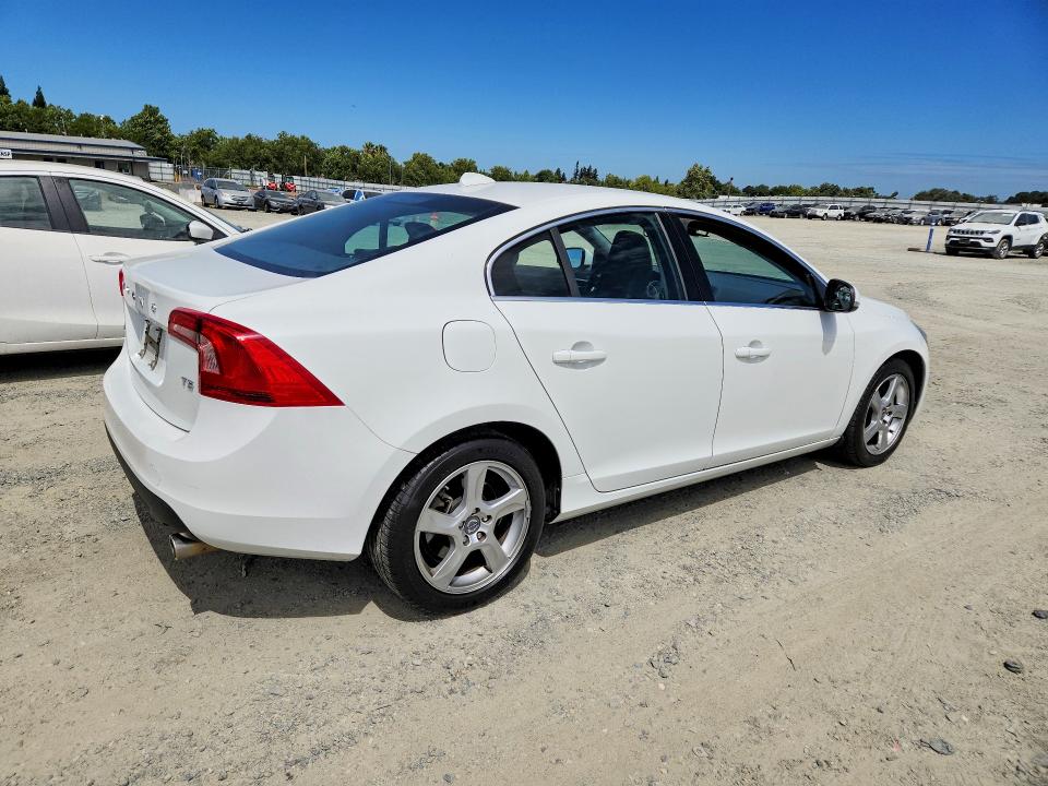 2013 Volvo S60 VIN YV1612FS5D2194167 COPART salvage auction — FRONT END, Ca - Salvage Certificate, sold $1,550 on 2026-07-07 (photo 3)