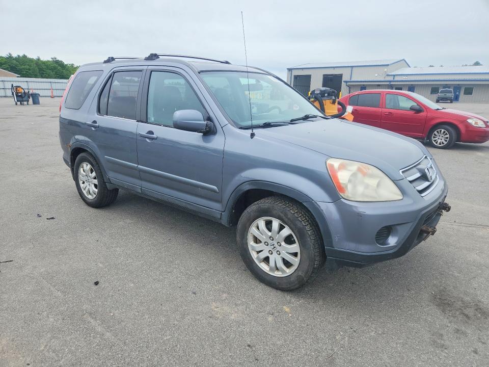 2006 Honda Cr-v VIN SHSRD789X6U422349 COPART salvage auction — REAR END, ME - CERT OF TITLE-SALVAGE COLLISIO, sold $350 on 2026-07-31 (photo 4)