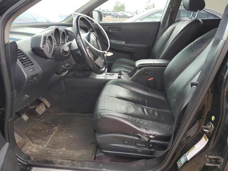 2005 Nissan Murano VIN JN8AZ08W05W427125 COPART salvage auction — HAIL, AB - BOS - ACTIVE, sold $425 on 2026-07-03 (photo 7)