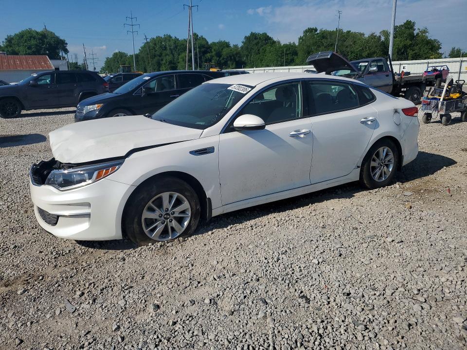 2017 Kia Optima VIN KNAGT4L35H5137949 COPART salvage auction — FRONT END, OH - CERTIFICATE OF TITLE, sold $1,000 on 2026-07-10 (photo 1)
