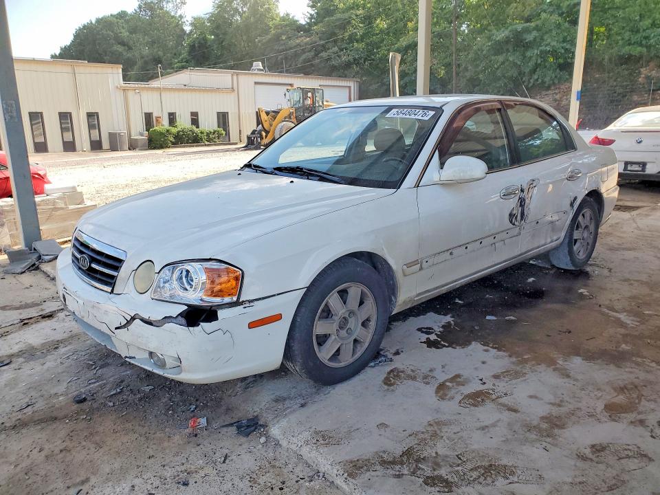 2004 Kia Optima VIN KNAGD126345306271 COPART salvage auction — SIDE, AL - CERT OF TITLE-SALVAGE TITLE (P), sold $500 on 2026-07-07 (photo 1)