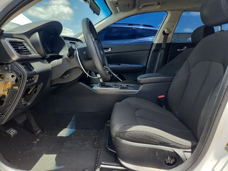 2016 Kia Optima VIN 5XXGT4L33GG026006 COPART salvage auction — FRONT END, Tx - Certificate Of Title (P), sold $800 on 2026-07-09 (photo 7)