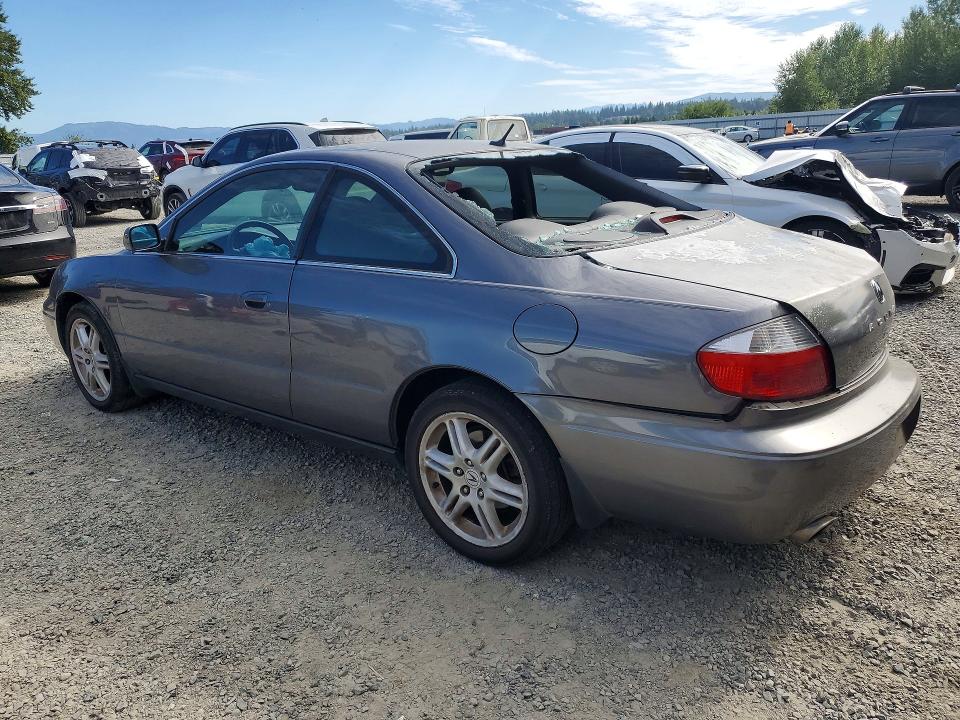 2003 Acura Cl VIN 19UYA42723A011230 COPART salvage auction — REAR END, WA - BILL OF SALE, sold $250 on 2026-07-13 (photo 2)