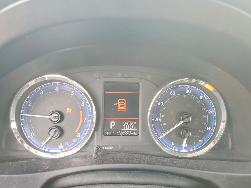 2018 Toyota Corolla VIN 5YFBURHE4JP810594 COPART salvage auction — WATER/FLOOD, Tx - Salvage Title-Flood Damage, sold $3,650 on 2026-07-02 (photo 9)