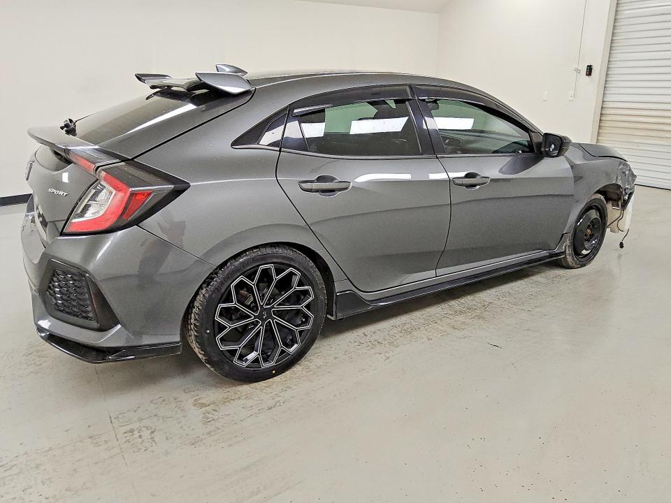 2019 Honda Civic VIN SHHFK7H42KU215581 COPART salvage auction — FRONT END, Tx - Cert Of Title-Rebuilt Salvage, sold $3,950 on 2026-07-07 (photo 3)