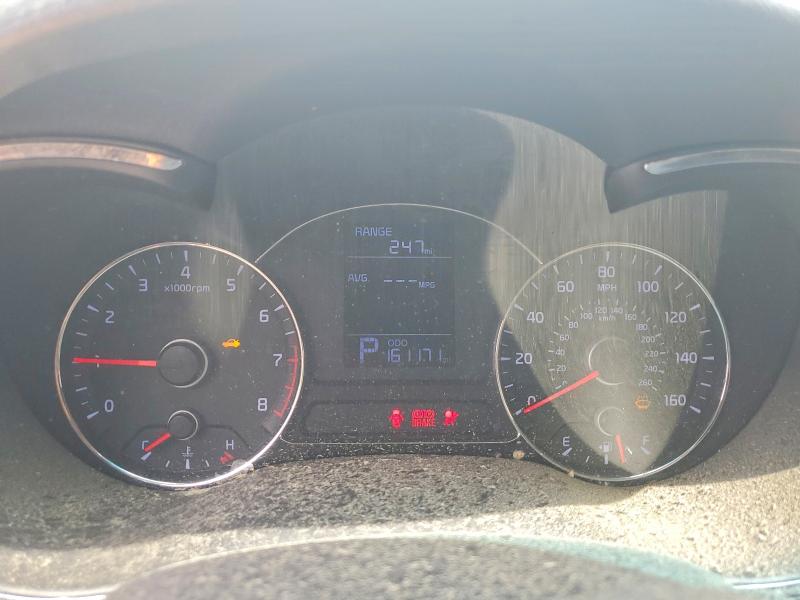 2015 Kia VIN KNAFX4A64F5372837 COPART salvage auction — FRONT END, Sc - Cert Of Title-Salvage, sold $600 on 2026-07-31 (photo 9)