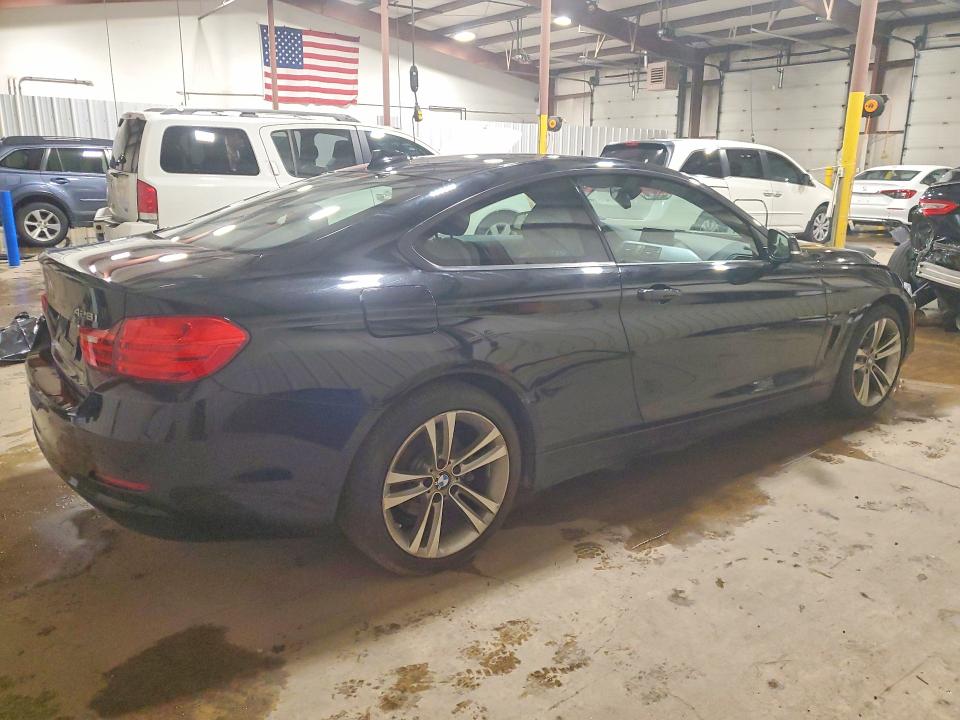 2014 BMW 4er VIN WBA3N9C58EK245955 COPART salvage auction — WATER/FLOOD, Pa - Certificate Of Salvage, sold $175 on 2026-07-21 (photo 3)