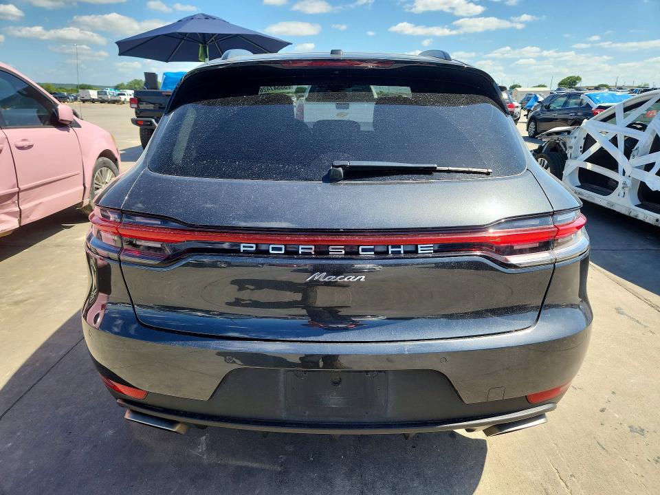 2021 Porsche Macan VIN WP1AA2A50MLB03879 COPART salvage auction — FRONT END, Tx - Salvage Vehicle Title, sold $19,300 on 2026-07-20 (photo 6)