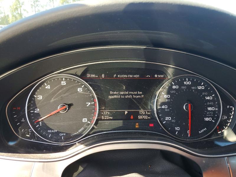 2016 Audi VIN WAUGFAFC0GN014236 COPART salvage auction — FRONT END, WA - BILL OF SALE, sold $6,600 on 2026-07-06 (photo 9)