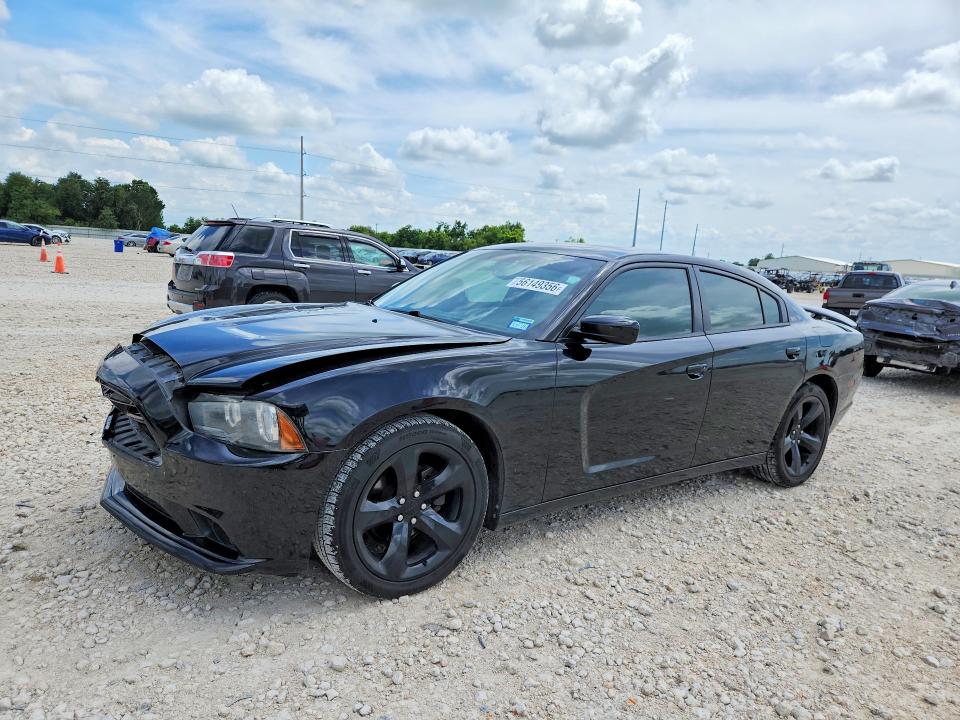 2014 Dodge Charger VIN 2C3CDXHG9EH185815 COPART salvage auction — FRONT END, Tx - Salvage Vehicle Title, sold $1,850 on 2026-07-09 (photo 1)