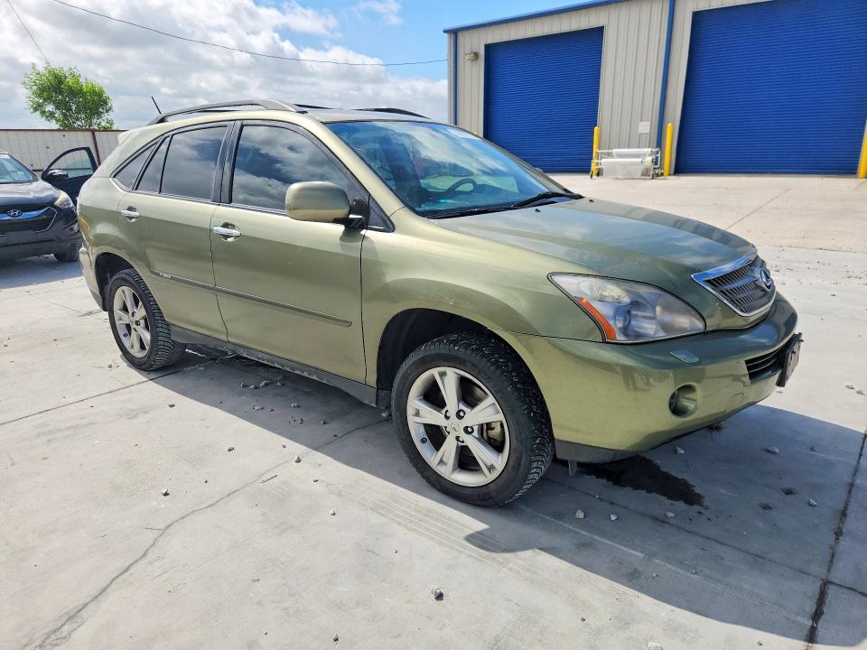 2008 Lexus Rx VIN JTJGW31U382008395 COPART salvage auction — REAR END, Tx - Salvage Vehicle Title, sold $2,300 on 2026-07-14 (photo 4)