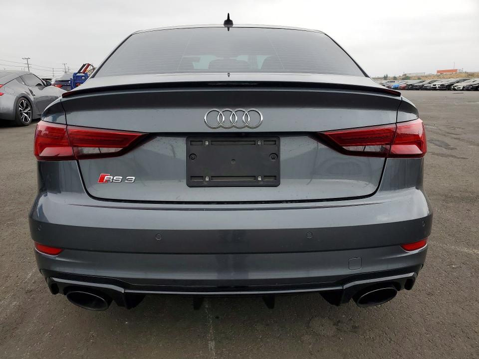2019 Audi Rs3 VIN WUABWGFF2KA905884 COPART salvage auction — MINOR DENT/SCRATCHES, Ca - Dis/Dlr/Exp Only Clean Title (P), sold $23,300 on 2026-07-07 (photo 6)
