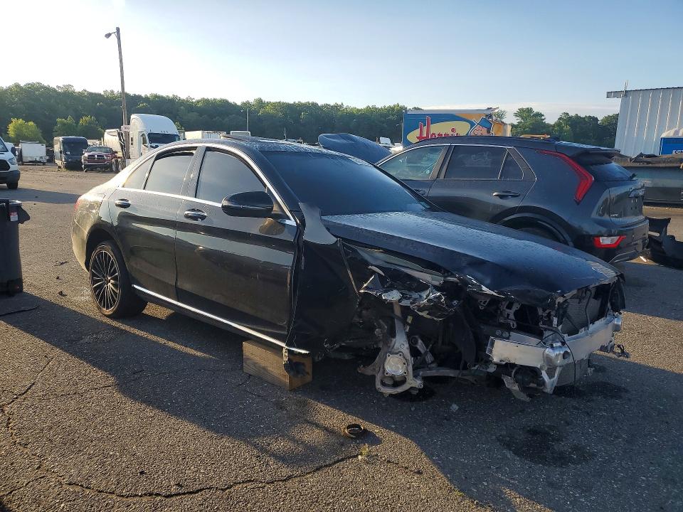 2021 Mercedes-benz C class VIN W1KWF8DB5MR637556 COPART salvage auction — FRONT END, Ny - Certificate Of Title, sold $125 on 2026-07-28 (photo 4)