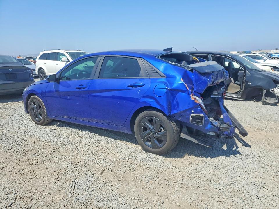 2022 Hyundai Elantra VIN KMHLS4AG3NU348476 COPART salvage auction — REAR END, CA - CERT OF TITLE-LEMON LAW BUYBAC (P), sold $2,700 on 2026-07-17 (photo 2)