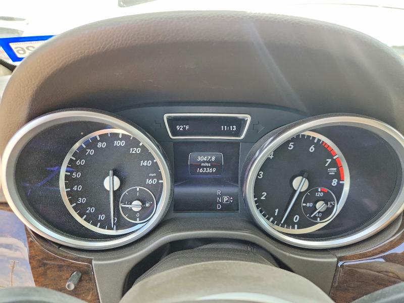 2014 Mercedes-benz Ml-class VIN 4JGDA5JB9EA388953 COPART salvage auction — MINOR DENT/SCRATCHES, Tx - Certificate Of Title, sold $3,250 on 2026-07-02 (photo 9)