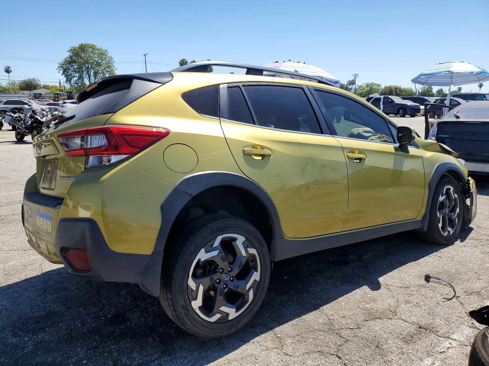 2021 Subaru VIN JF2GTHMC1MH346625 COPART salvage auction — UNDERCARRIAGE, Ca - Salvage Certificate, sold $1,900 on 2026-07-25 (photo 3)