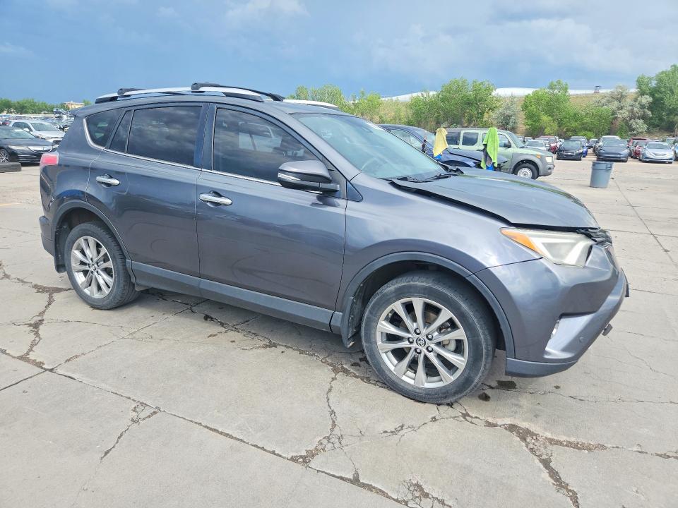 2016 Toyota Rav 4 VIN JTMDFREV8GD190335 COPART salvage auction — FRONT END, Wy - Dis/Dlr/Exp Only Clean Title, sold $6,000 on 2026-07-29 (photo 4)