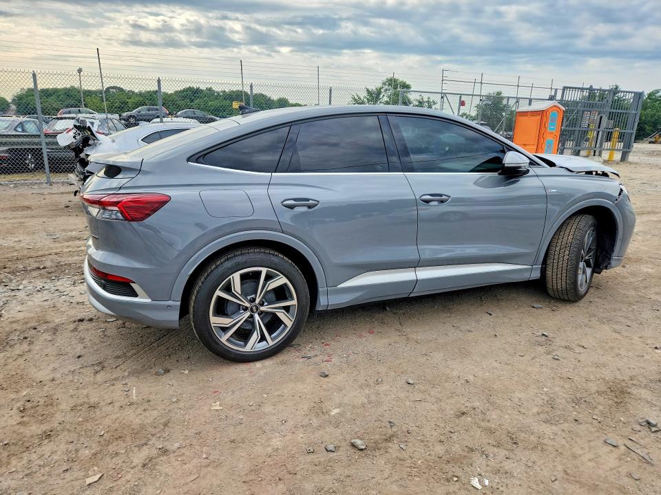 2023 Audi Q4 e-tron VIN WA142BFZ8PP025379 COPART salvage auction — FRONT END, Md - Cert Of Salvage > 75% Damage, sold $12,300 on 2026-07-07 (photo 3)