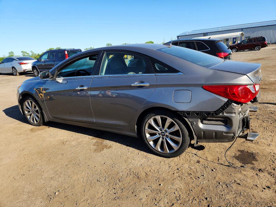 2013 Hyundai Sonata VIN 5NPEC4AB1DH557352 COPART salvage auction — REAR END, Pa - Certificate Of Salvage, sold $1,050 on 2026-07-14 (photo 2)