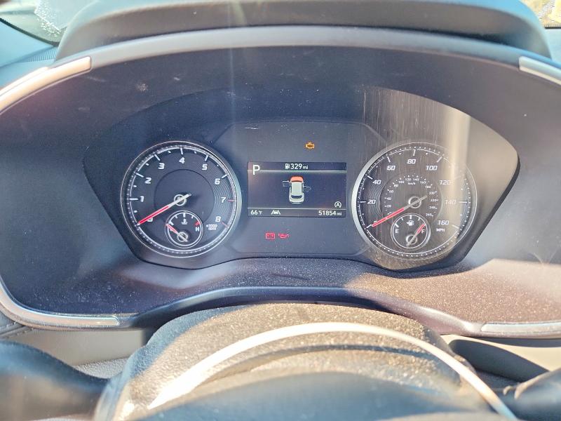 2023 Hyundai Santa fe VIN 5NMS14AJ4PH621952 COPART salvage auction — UNDERCARRIAGE, Oh - Certificate Of Title, sold $9,200 on 2026-07-09 (photo 9)