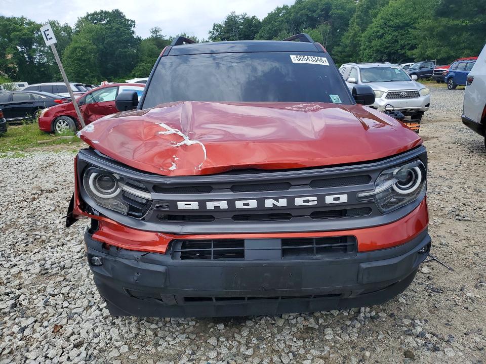 2024 Ford Bronco sport VIN 3FMCR9B63RRE55233 COPART salvage auction — FRONT END, Nj - Certificate Of Title, sold $13,800 on 2026-07-29 (photo 5)