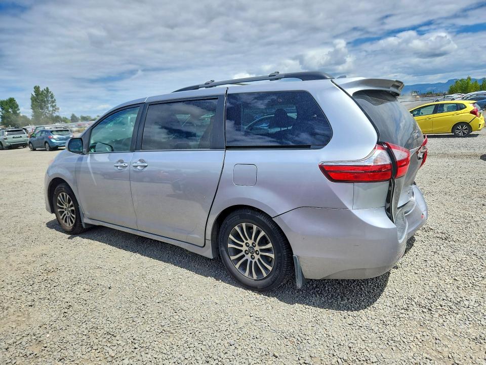 2018 Toyota VIN 5TDYZ3DC7JS944665 COPART salvage auction — REAR END, Or - Salvage Title Certificate, sold $7,700 on 2026-07-07 (photo 2)
