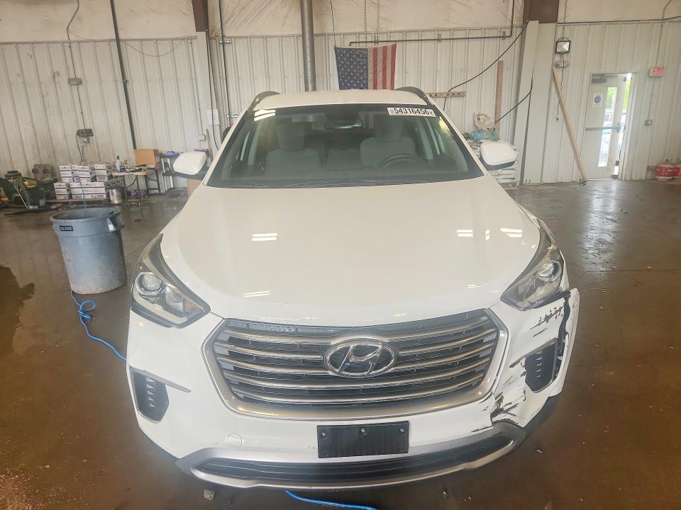 2017 Hyundai Santa fe VIN KM8SMDHF6HU202838 COPART salvage auction — FRONT END, Wi - Certificate Of Title, sold $2,700 on 2026-07-27 (photo 5)