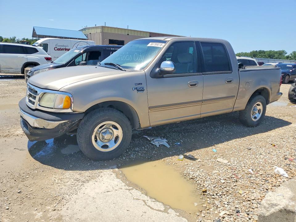2001 Ford F-150 lightning VIN 1FTRW07691KC51671 COPART salvage auction — FRONT END, Ks - Cert Of Title-Salvage, sold $600 on 2026-07-09 (photo 1)