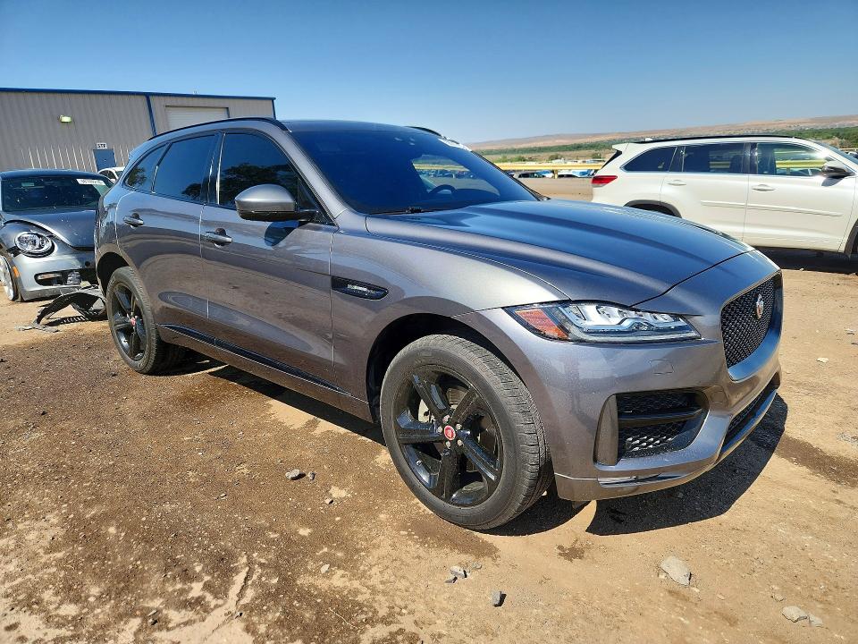 2019 Jaguar F-pace VIN SADCL2GX1KA398839 COPART salvage auction — FRONT END, Nm - Cert Of Title-Salvage, sold $300 on 2026-07-23 (photo 4)
