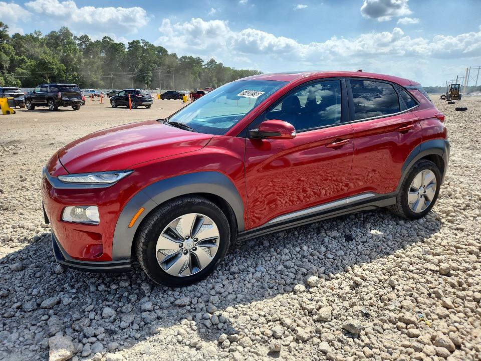 2021 Hyundai Kona VIN KM8K33AG1MU135379 COPART salvage auction — MECHANICAL, Nj - Certificate Of Title, sold $5,800 on 2026-07-08 (photo 1)