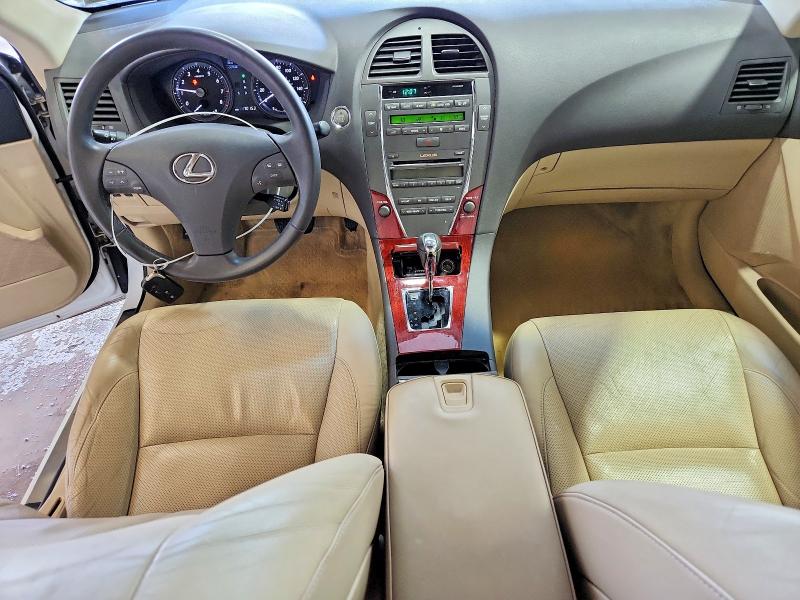 2009 Lexus Es 350 VIN JTHBJ46G792323866 COPART salvage auction — SIDE, PA - CERTIFICATE OF SALVAGE, sold $1,100 on 2026-07-16 (photo 8)