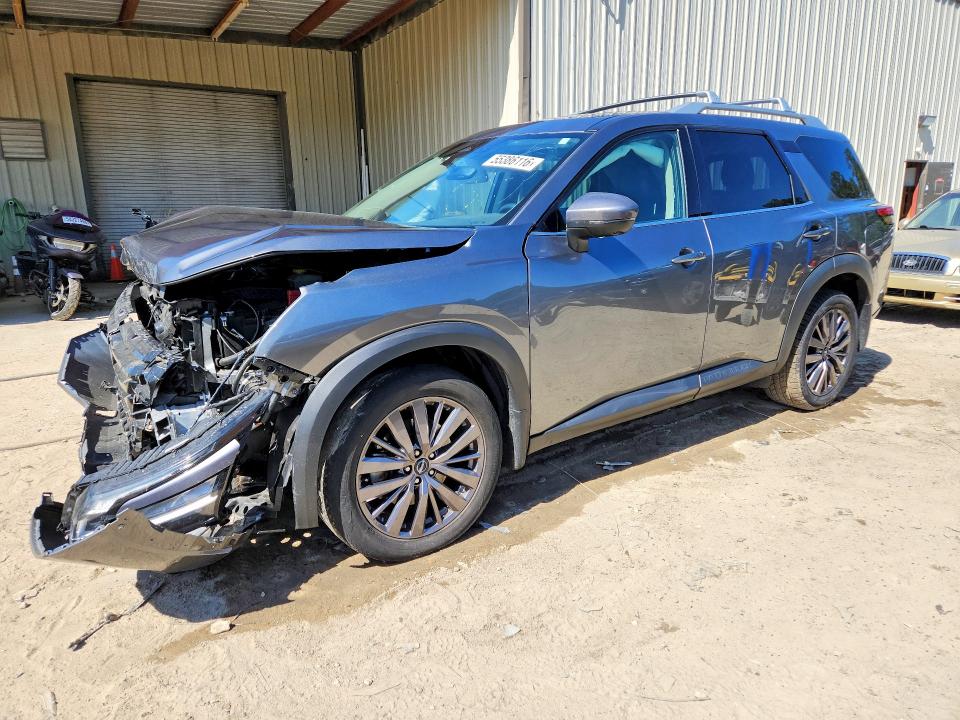 2024 Nissan Pathfinder VIN 5N1DR3CD5RC251501 COPART salvage auction — FRONT END, Md - Cert Of Salvage < 75% Damage, sold $6,500 on 2026-07-28 (photo 1)