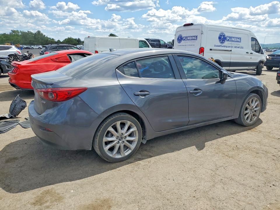 2015 Mazda 3 VIN JM1BM1V34F1220069 COPART salvage auction — REAR END, Pa - Certificate Of Salvage, sold $2,200 on 2026-07-14 (photo 3)