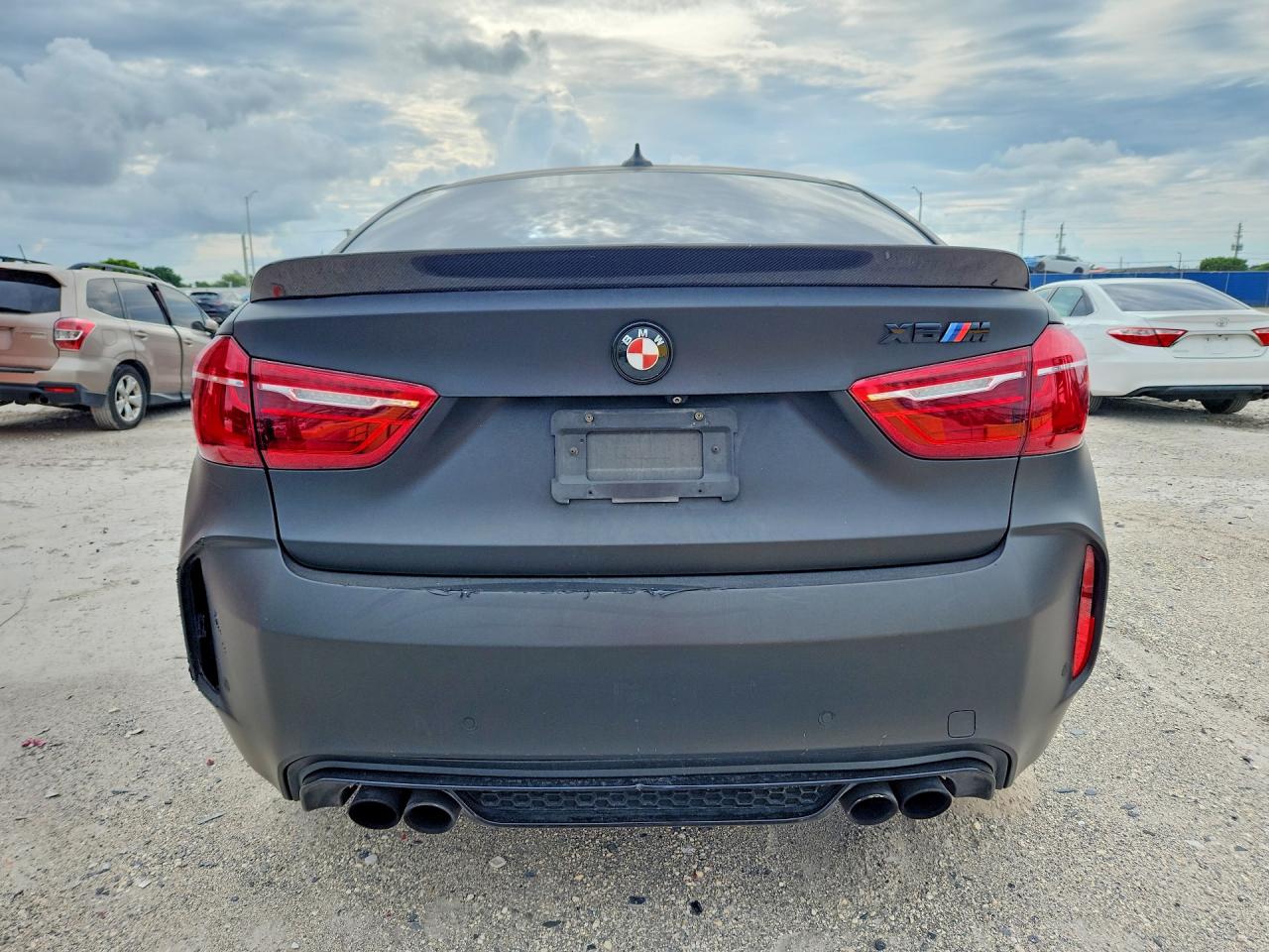 2017 BMW X6 VIN 5YMKW8C34H0U72135 COPART salvage auction — Minor Dent/Scratches, FL - CERTIFICATE OF TITLE (P), sold $15,200 on 2026-07-01 (photo 6)