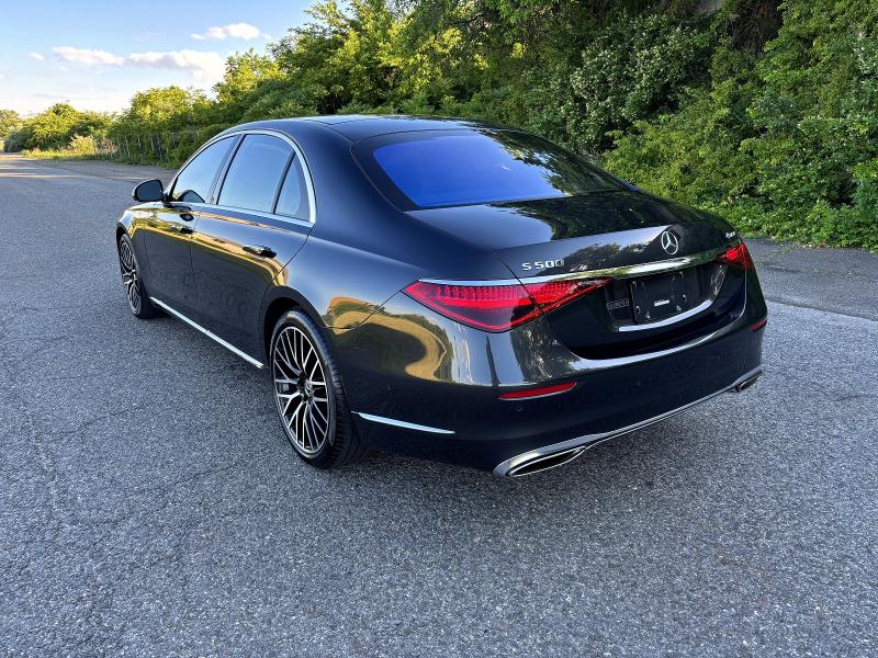 2022 Mercedes-benz S-klasse VIN W1K6G6DB9NA122545 COPART salvage auction — NORMAL WEAR, Ny - Certificate Of Title (P), sold $42,000 on 2026-07-27 (photo 3)